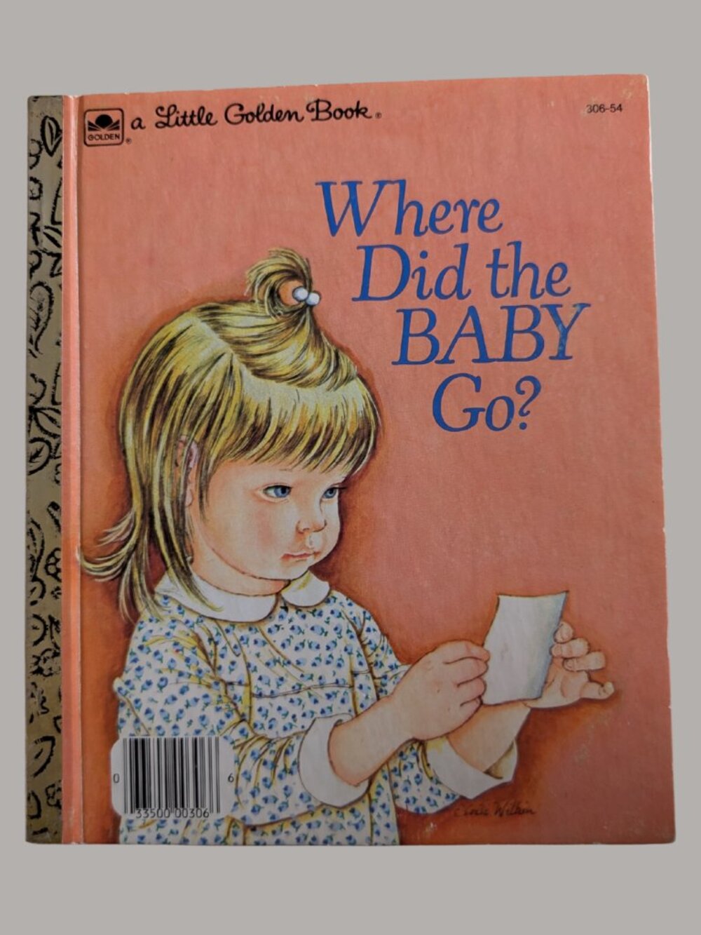 10/$25 Vintage Classic Where Did the Baby Go? Little Golden Book